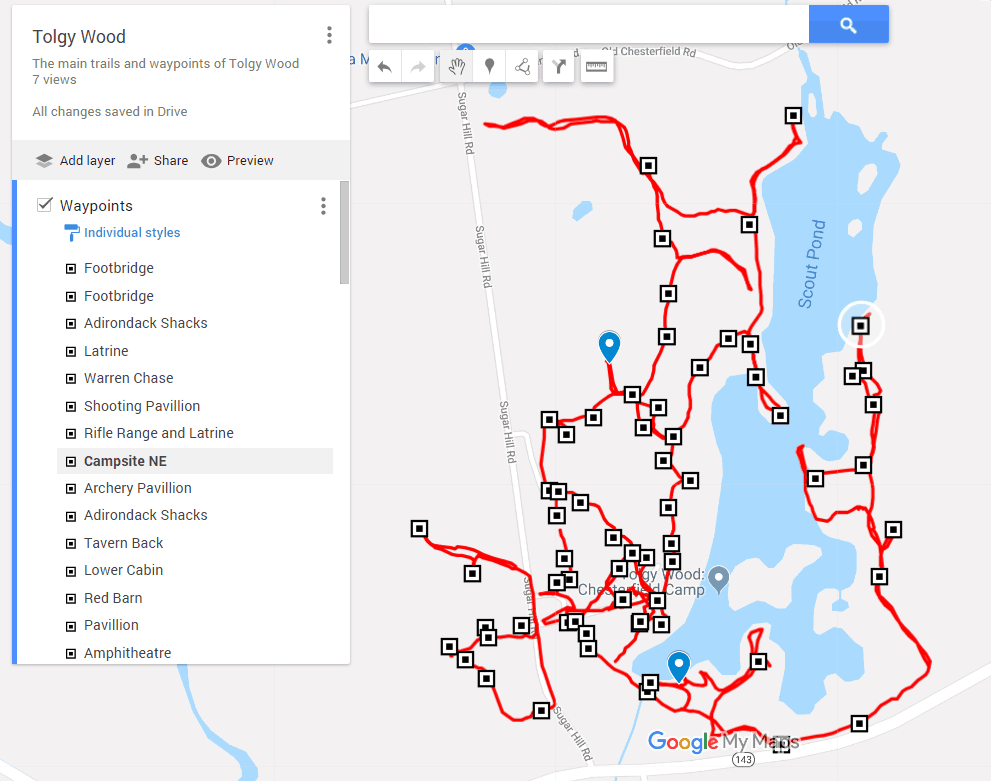 Tolgy Trails Mapped!